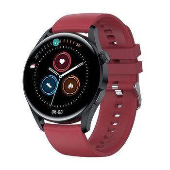 Smartwatch męski Hagen HC22 SET na czerwonym pasku silikonowym ⌚ z bluetooth 📲   (5).jpg